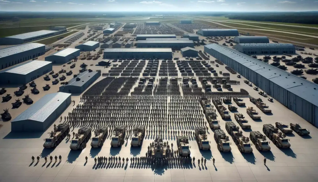 The Biggest Military Bases in the US